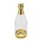 12 Clear Gold 6" tall Mini Champagne Bottles Favor Holders Party Events Supplies